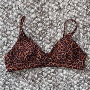 Cheetah Bikini Top